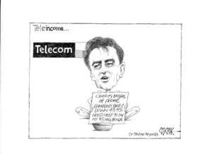 Teleincome. Charity begins at phone, company profit down 45%, need help to pay my $5 mill bonus. 27 August 2009