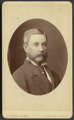 Newman, John Hubert (Sydney) fl 1862-1900 :Portrait of B Cairneo