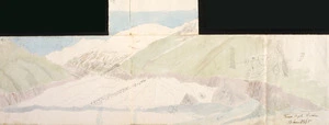 Haast, Johann Franz Julius von, 1822-1887: Francis Joseph Glacier. 16 June 1865.