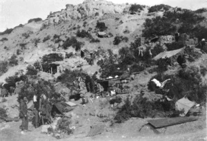5th Squadron's bivouac area, Gallipoli, Turkey
