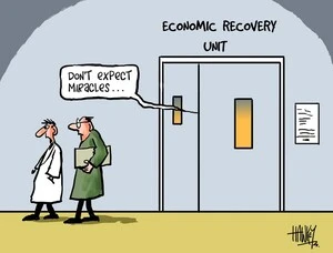 Hawkey, Allan Charles, 1941- :Economic Recovery Unit. 'Don't expect miracles...' 16 July 2012