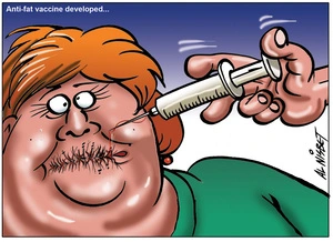 Nisbet, Alastair, 1958- :Anti-fat vaccine developed... 14 July 2012