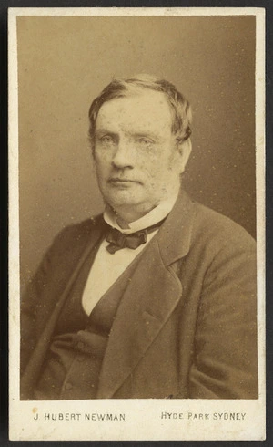 Newman, John Hubert (Sydney) fl 1862-1900 :Portrait of Sir Donald McLean