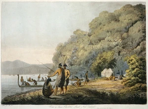 Webber, John 1751-1793 :View in Queen Charlotte's Sound, New Zealand / J. Webber fecit. R.A. - London; Boydell, 1809.