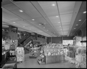 Interior of Farmers department store, Dannevirke