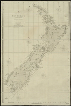 New Zealand : from surveys in H.M.S. Acheron & Pandora 1848-1855.