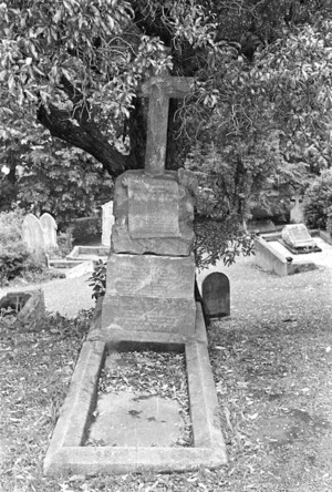 The grave of John Birrell and George Mills, plot 11.O, Sydney Street Cemetery.