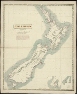 New Zealand / by A.K. Johnston ; engraved by W. & A.K. Johnston.