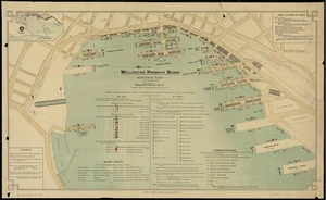Wellington Harbour Board berthage plan