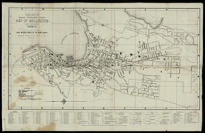 Stones' handy reference street map of Wellington and suburbs, 1898-9 / expressly compiled from official sources for Stones' Wellington, Hawke's Bay, and Taranaki directory by Thomas Ward.