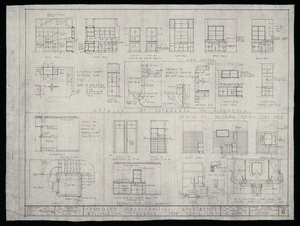 Edmund Anscombe & Associates :Proposed residential apartments Wellington Terrace for Topic Ltd. Drawing no. 6. 5th April 1938