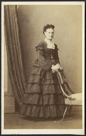 Newman, John Hubert, 1830-1916: Portrait of Annie Krefft, née McPhail