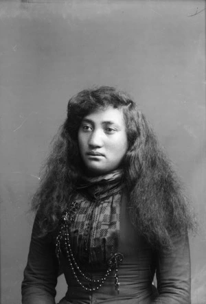 Euphemia Mahau (Maori woman from Hawkes Bay district)
