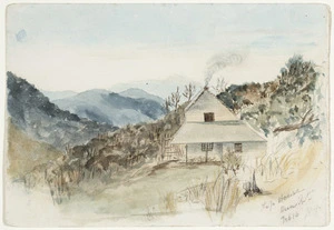 Moore, Sophie Augusta, 1862?-1945: Top House, Dun Mountain, Feb 16 1884.