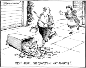 Stop! Stop!... The conceptual art awards!!.. 9 September 2009