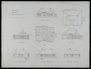 McKay, James Hector, fl 1890s-1900s :Residence, Karori, for Mrs Frengley. 1922.