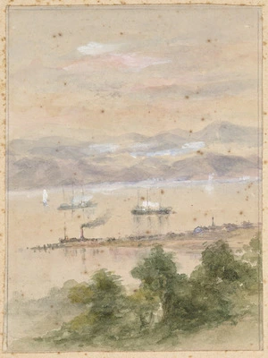 [Stowe, Jane], 1838?-1931 :[Wellington Harbour. 1910-1930?]