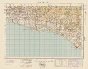 Waverley [electronic resource] / drawn by J.K.W. Dec. 1942 ; compiled from plane table sketch surveys & official records by the Lands & Survey Department.