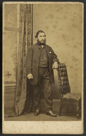 Paterson Brothers (Melbourne) fl 1859-1893 :Portrait of unidentified man