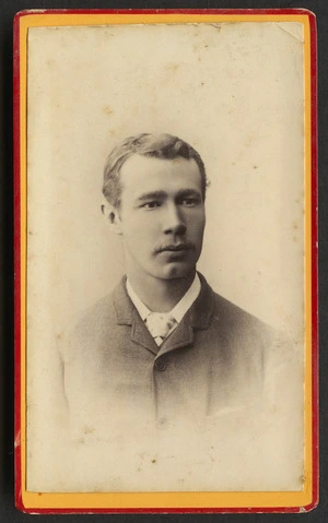 Pollard, Edwin (Wellington) fl 1883-1900 :Portrait of Dr Evans
