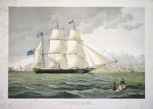 Purkiss, W fl l866 :The "John Williams" ; purchased and equipped by the Juvenile Friends of the London Missionary Society / W Purkiss - [del] 1865 ; T Harbild lith. London - London ; John Snow [1866?]