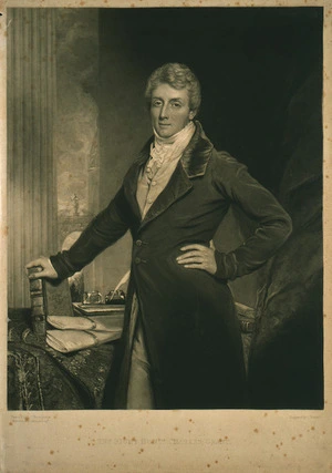 Thompson, Thomas Clement, ca 1778-1857 :The Right Honble. Charles Grant. Engraved by C. Turner; painted by T C Thompson. London, 1820.