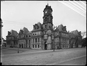 Auckland Public Library, Art Gallery and Municipal Offices, corner of Wellesley and Kitchener Streets, Auckland