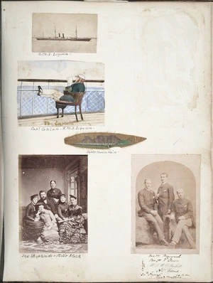 [Yarborough, Gertrude Flora Cooke], fl 1870-1910s :[Watercolours and photographs relating to a voyage from England to Australia on the Liguria, beginning in July 1881].