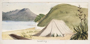 [Yarborough, Gertrude Flora Cooke], fl 1870-1917 :Camping [1877-1881?]