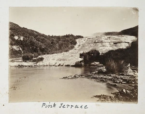 Photographer unknown :Pink Terrace [ca 1882?]