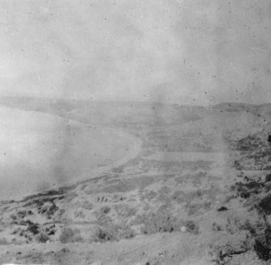View from Walker's Ridge towards Suvla Bay, Gallipoli, Turkey