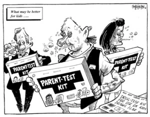 What may be better for kids... 'Parent-test kit'. 4 October 2009