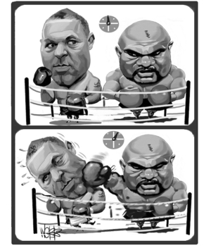 David Tua vs. Shane Cameron. 4 October 2009