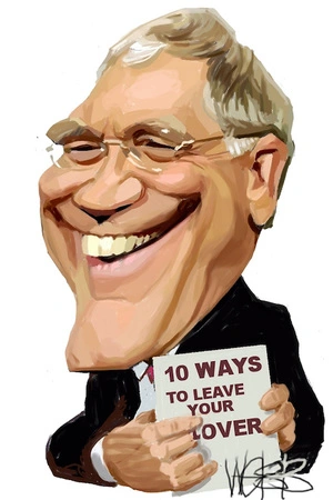 David Letterman. 9 October 2009