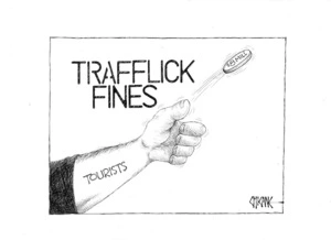 Trafflick fines. 10 October 2009