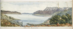 [Yarborough, Gertrude Flora Cooke], fl 1870-1917 :Lake & Mt Tarawera [March 1882?]