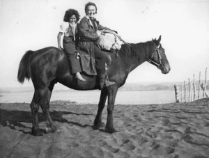 Dental nurse Kathleen Salter and patient