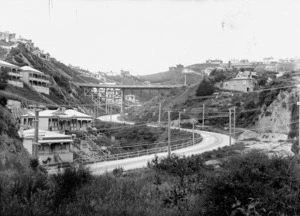 Glenmore Street and Kelburn Viaduct area, Wellington