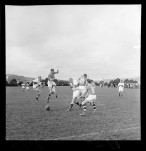 Adult soccer, Zealandia versus Northern at an unknown field