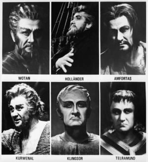 Donald McIntyre in a selection of roles at Bayreuth