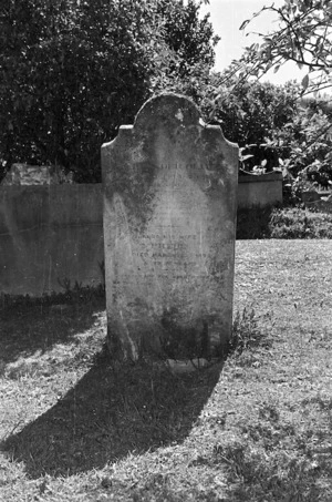The Oliver family grave, plot 50.N, Sydney Street Cemetery.