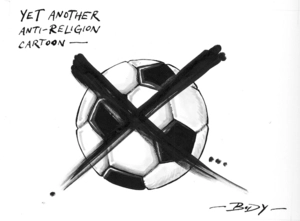 Yet another anti-religion cartoon. 17 June 2006
