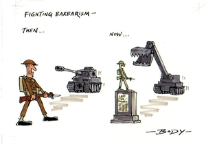Fighting barbarism - Then... Now... 11 January 2008