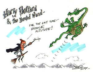 Harry Bottard & the Busted Wand - "For the last time - Reduce altitude!" 20 July 2007