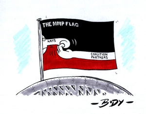 THE MMP FLAG. Nats. Coalition Partners. 12 January 2009