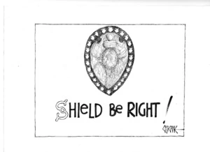 Shield be right! 23 October 2009