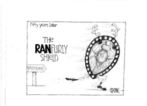 Fifty years later - the RANfurly shield. 23 October 2009