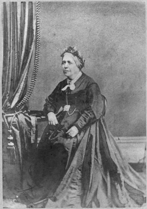 Corbett, J, fl 1873-1883 : Photograph of Elizabeth Gilbert Mair