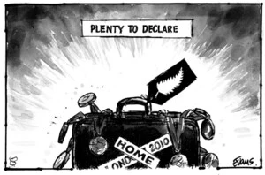 Evans, Malcolm Paul, 1945- :Plenty to declare ... 15 August 2012