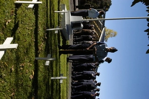 Photographs relating to ANZAC Day 2005, West Coast Region